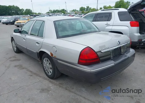 2007 Mercury Grand Marquis Gs from USA, damaged, VIN 2MEFM74V97X612947